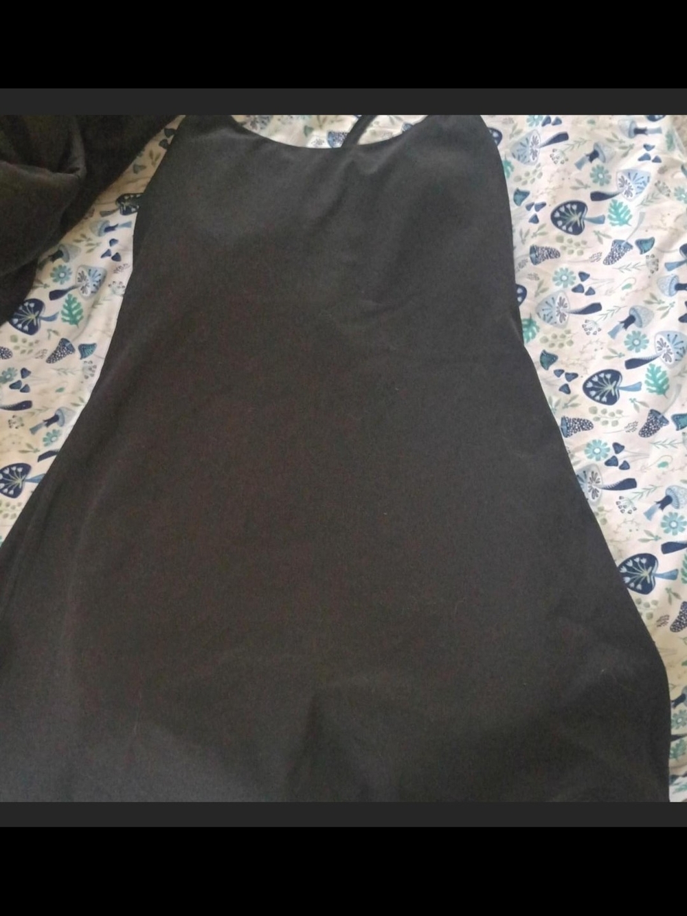 Nicole Miller Sport 2-in-1 Black Active Exercise Dress Medium